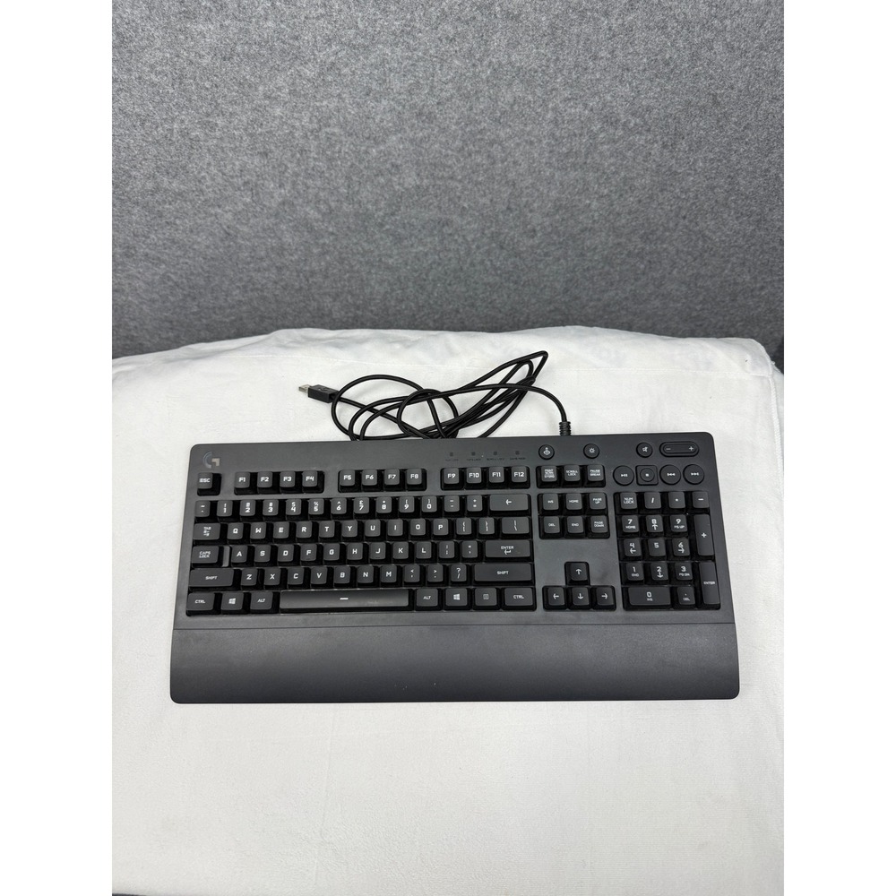 Logitech G213 Prodigy Wired Gaming Keyboard RGB Black Y-U0029 Spill-Resistant
